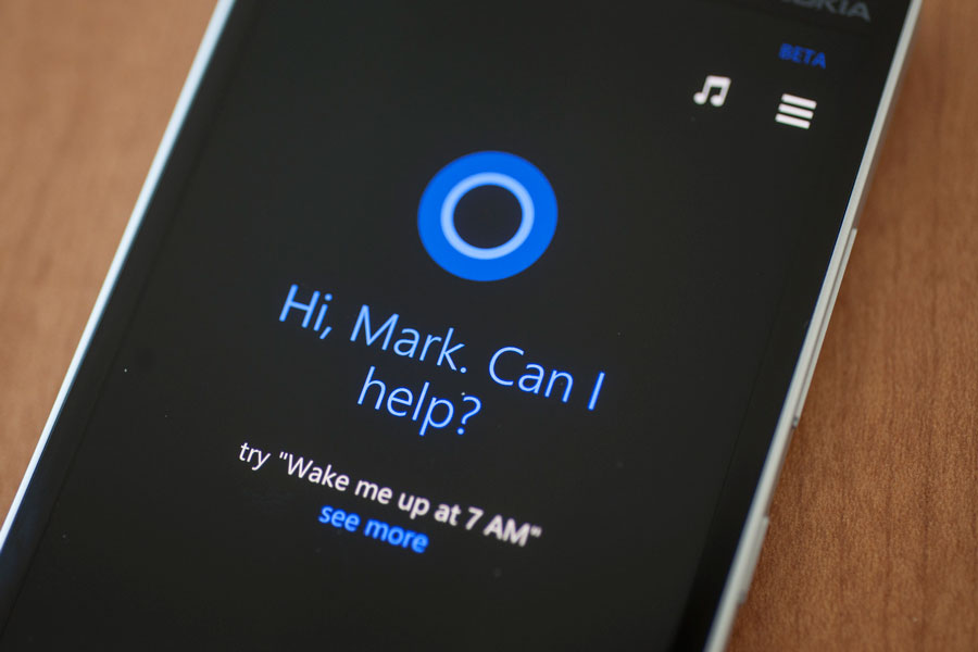 Instalación y actualización de Cortana en un dispositivo móvil 2